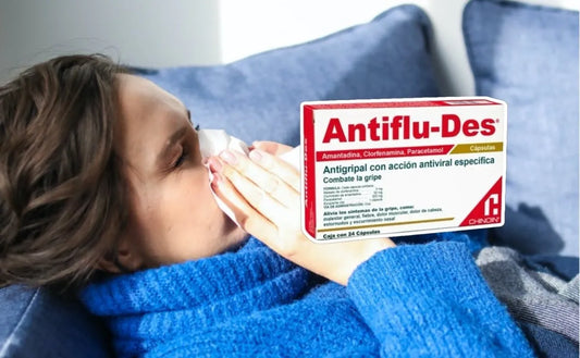 Antiflu-Des: diferencias entre cápsulas y jarabe pediátrico